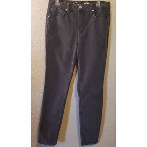 Seven Womens 5 Pocket Slim Corduroy Size 8 Grey Jeans Pants